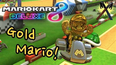 Mario Kart 8 Deluxe How To Unlock Gold Mario Youtube