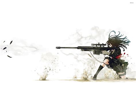 17 Anime Girl Sniper Wallpaper Baka Wallpaper