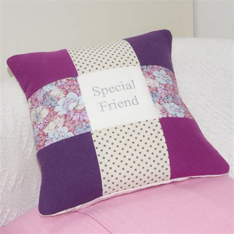 special friend cushion pink and purple tuppenny house designs