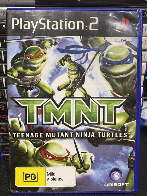 Tmnt Teenage Mutant Ninja Turtles Ps2 Playstation Overr Gaming