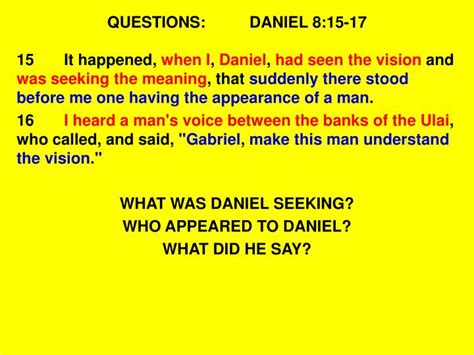 ppt daniel chapter seven powerpoint presentation free download id a4f
