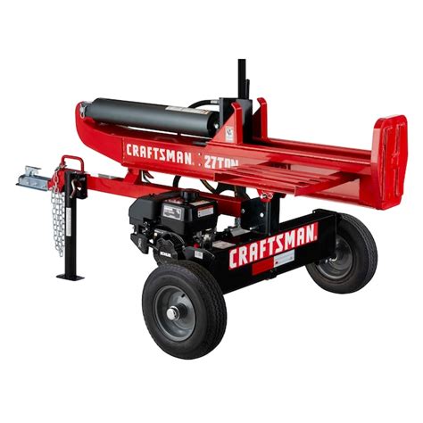Craftsman 27 Ton 196 Cc Horizontal And Vertical Gas Log Splitter With