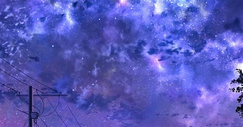 Chi Tiết 73 Bầu Trời đêm Anime Hình Nền Galaxy Hay Nhất