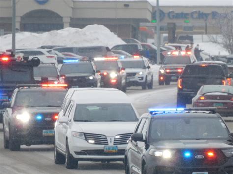Procession For Fallen Minot Police Officer News Sports Jobs Minot Daily News