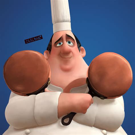 Chef Gusteau Ratatouille By Hassanlikestodraw On Deviantart