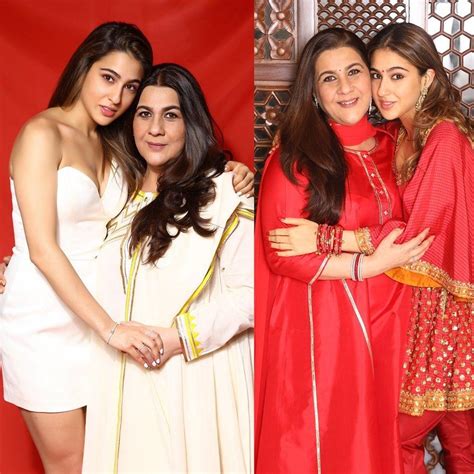Sara Ali Khan Strikes Style Symmetry With Mom Amrita Singh Ibtimes India