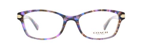 Coach Eyeglasses Hc6065 5288 Confetti Purple 51mm 725125932219 Ebay