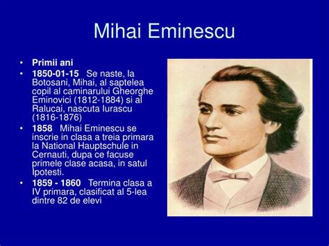 Ppt Viata Si Opera Lui Mihai Eminescu Powerpoint Presentation Free My Xxx Hot Girl