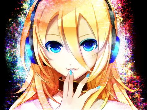 Hintergrundbilder Illustration Blond Anime Mädchen Blaue Augen
