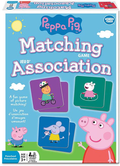 Peppa Pig Matching Game Jack And Josies Toy And Candy Store