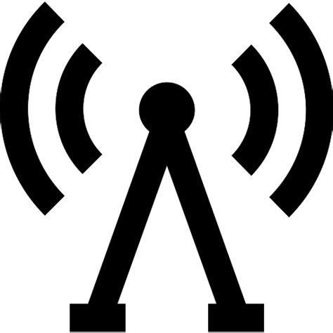 Broadcast Tower Icon Vector