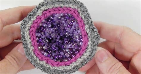 Knitting Master On Twitter Creates Mystical Yarn Geode Metro News
