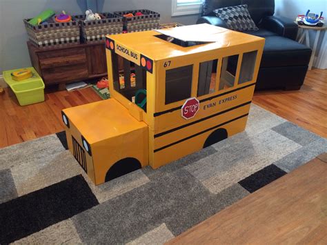 Cardboard School Bus Cardboard Bus Cardboard Car School Bus