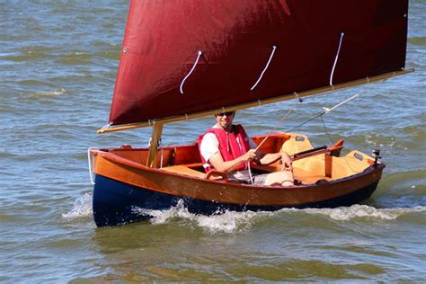 Tenderly Is A Traditional Looking Clinker Sailing Dinghy That Is Stable