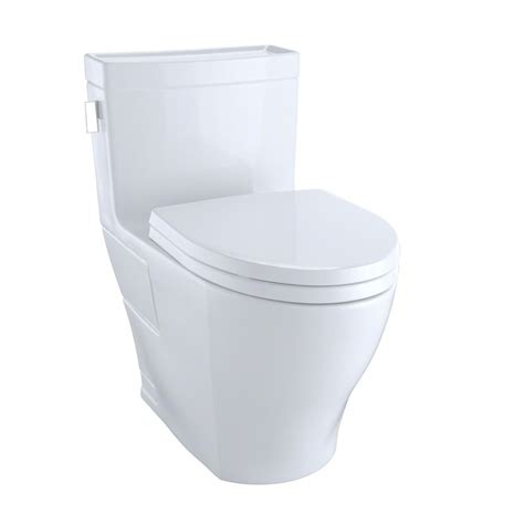 Toto Legato 1 Piece 128 Gpf Single Flush Elongated Skirted Toilet With