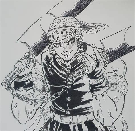 Tengen Uzui "The God of Flashiness" alongside all my other Demon Slayer