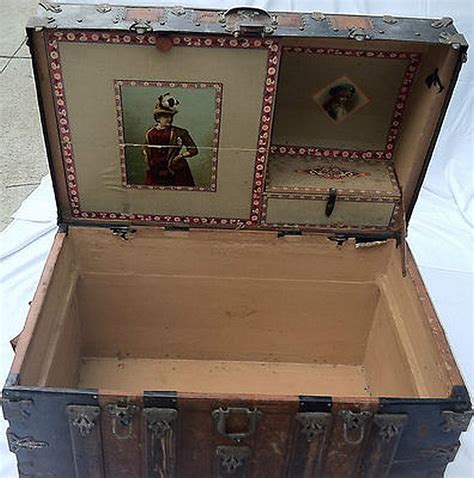 Old trunks can be both decorative and functional pieces in your home. How to Restore Antique Trunks and Trunk Restoration ...