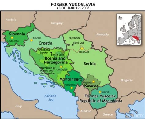 Negara yugoslavia terpecah menjadi enam negara dan dua provinsi otonom yaitu bosnia dan herzegovina. 5 Negara yang Menghilang dari Peta Selama Kurun Waktu 100 ...