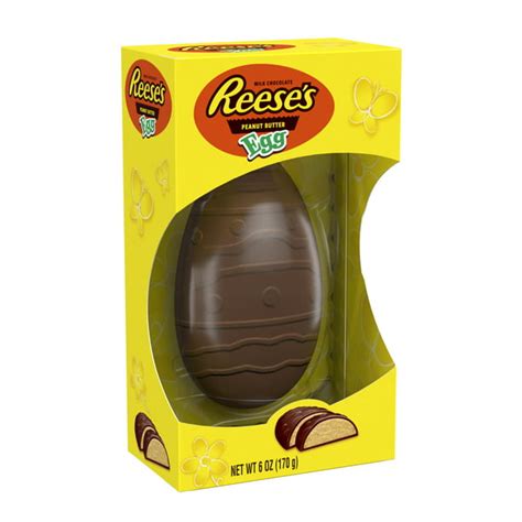 Reeses Easter Milk Chocolate And Peanut Butter Egg 6 Oz Walmart