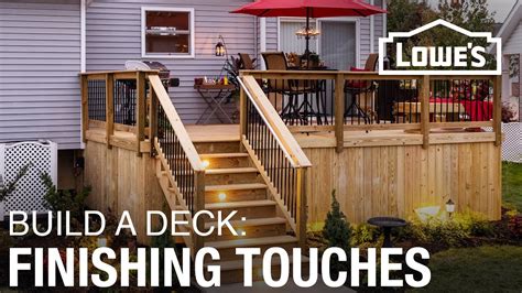 Ludwig is the first sentence search engine that helps you write better english by giving you contextualized examples taken from reliable sources. How To Build a Deck | Finishing Touches (5 of 5) - YouTube