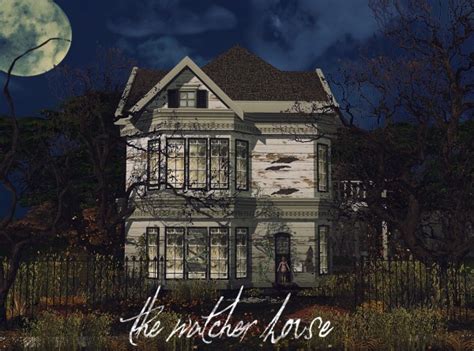 Sims 4 Designs The Watcher Haunted House • Sims 4 Downloads