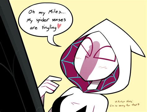 Rule 34 Blue Eyes Blush Gwen Stacy Hoodie Imminent Sex Marvel Mask