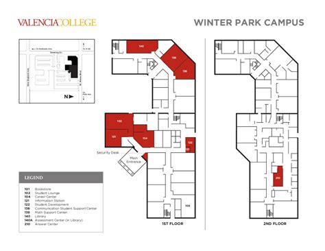 Valencia College Campus Map Winter Parklege By Valencia College Issuu