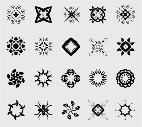 20 Decorative Elements Free Vector Graphics All Free Web Resources