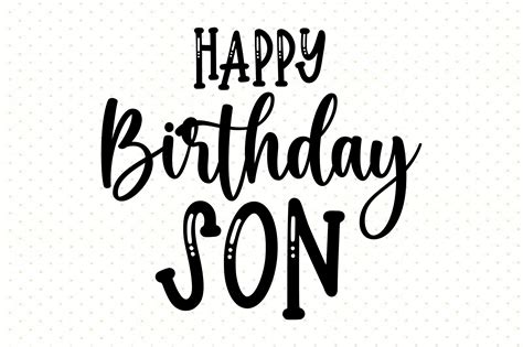 Happy Birthday Son Graphic By Nirmal108roy · Creative Fabrica