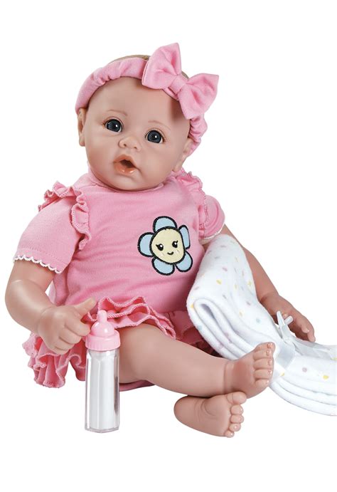 Adorable Baby Girl Preemie Size Weighted Brown Eyes Not Just Dolls
