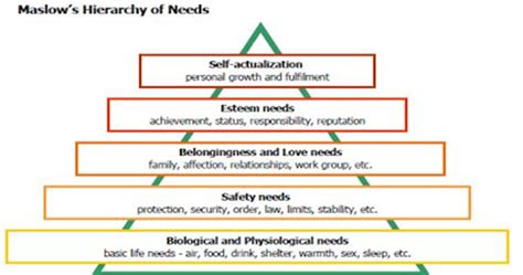 Maslows Hierarchy Of Need Study Psychology Online
