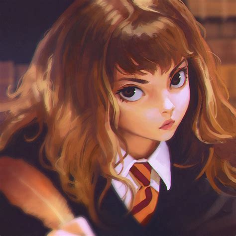 Hermione Granger Wizarding World And More Drawn By Ilya Kuvshinov