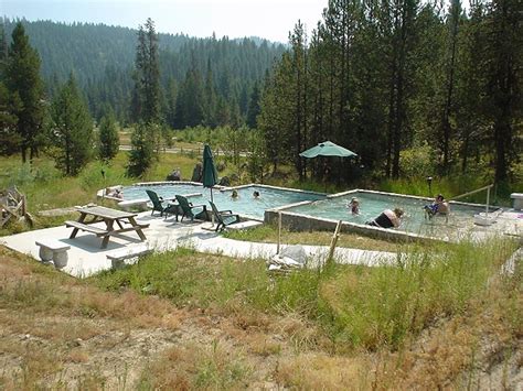 Gold Fork Hot Springs In Donnelly Idaho IdahoHotSprings Com