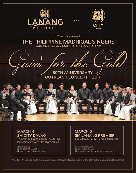 The Philippine Madrigal Singers Goin For The Gold Outreach Tour The