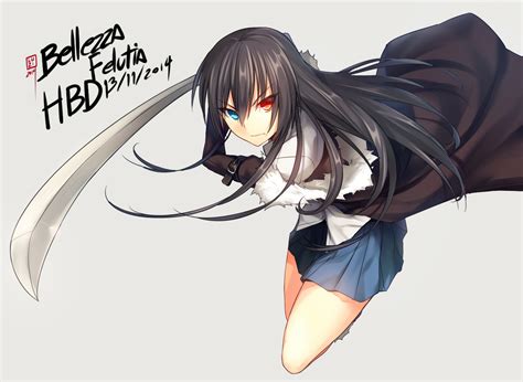 Safebooru 1boy Artist Name Bellezza Felutia Black Hair Blue Eyes