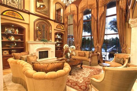 Pin By Habouba On Interior Design Old Worldtuscan Living Rooms