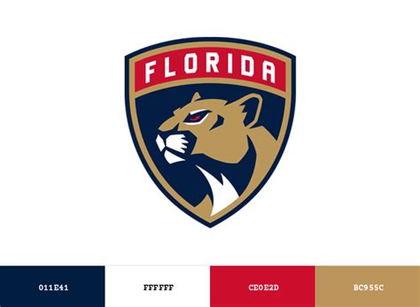 Florida Panthers Brand Color Codes