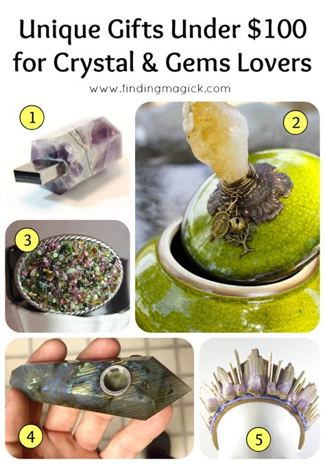 Top things to avoid when buying unique gifts for men. Unique Gift Ideas for People Who Love Crystals and Gems ...