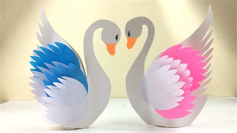 Swan Diy Swan Craft Paper Crafts For School Paper Craft Swan