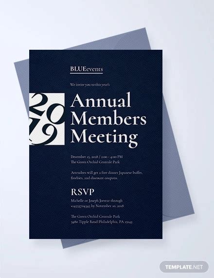 meeting invitation designs psd ai word indesign