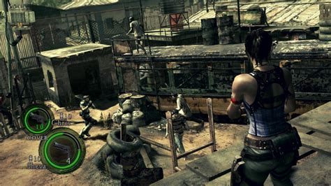 Co Optimus Screens Look Out Zombies New Resident Evil 5 Co Op Screens