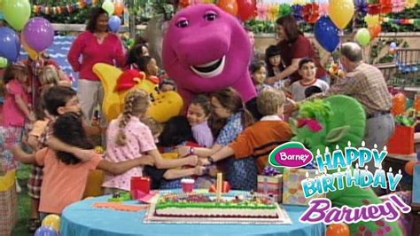 Happy Birthday Barney Barney 💜💚💛 Subscribe Youtube