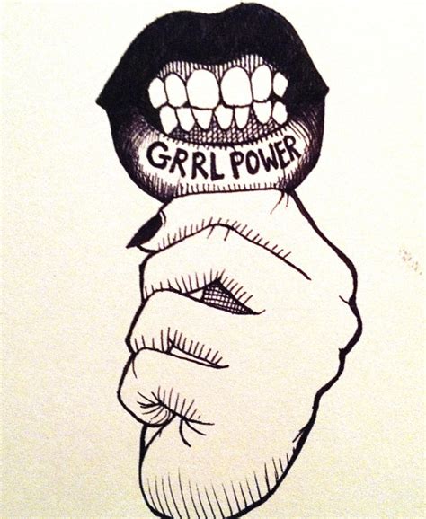 Girl Power Drawing At Getdrawings Free Download