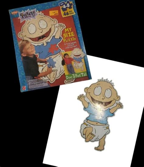 Vintage 3 Foot 1997 Nickelodeon Rugrats Tommy Pickles My Size Puzzle Complete 1359 Picclick