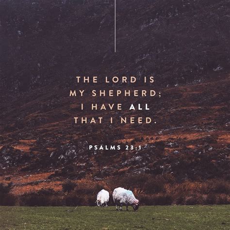 Reading Psalm 23 With Samuel