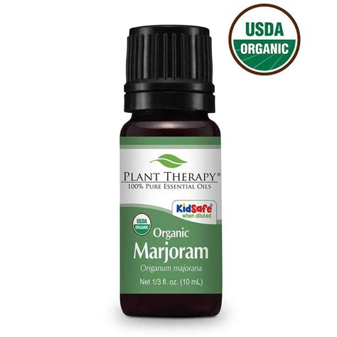 Plant Therapy Marjoram Sweet Organic Essential Oil Goodmart
