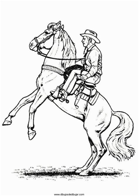 Dibujos para colorear de caballos (3 de 5)Dibujos de dibujar