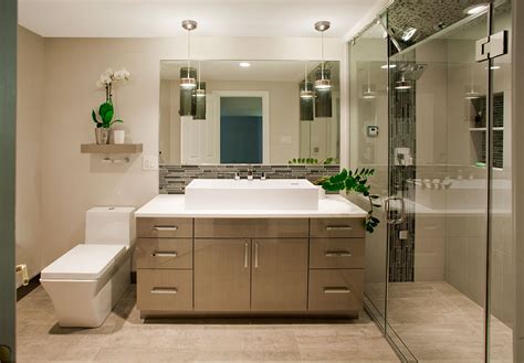 Contemporary Bathrooms Designs And Remodeling Htrenovations