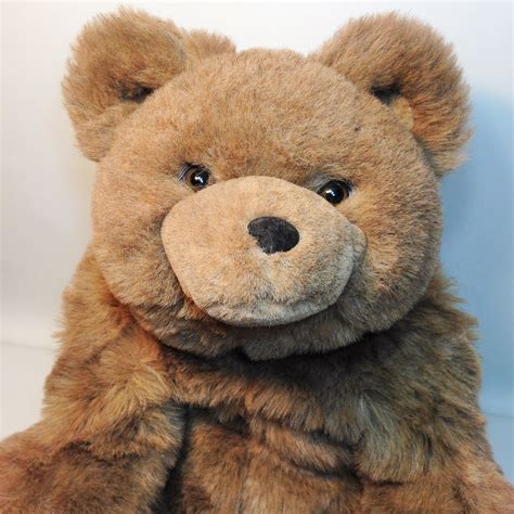 Rare Embrace Grizzly Bear Plush Jumbo Brown Stuffed Animal 24 Korea