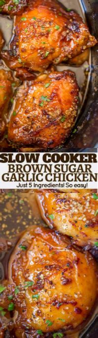 Recipe Slow Cooker Brown Sugar Garlic Chicken Vizta